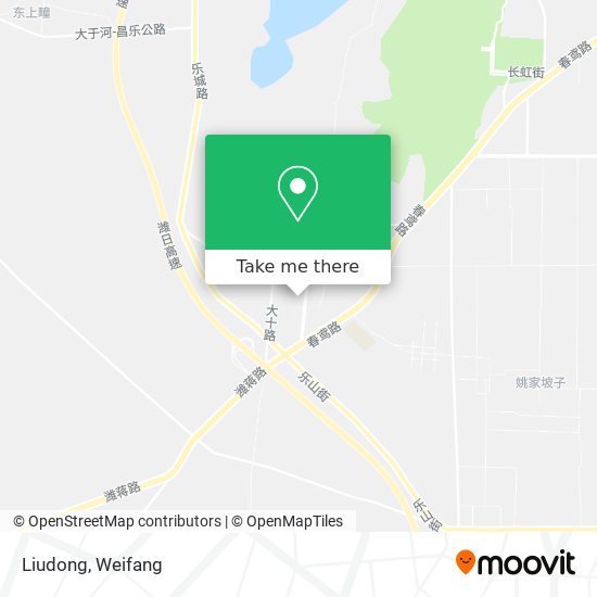 Liudong map