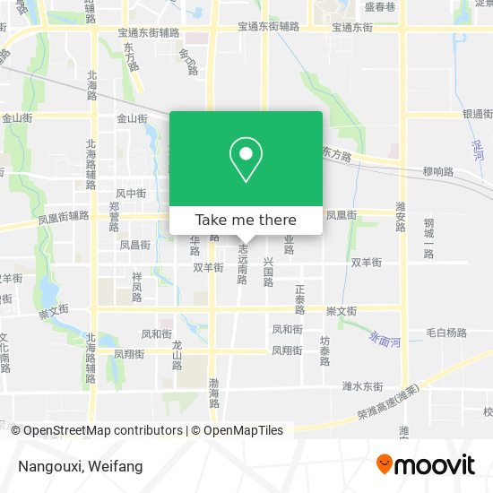 Nangouxi map