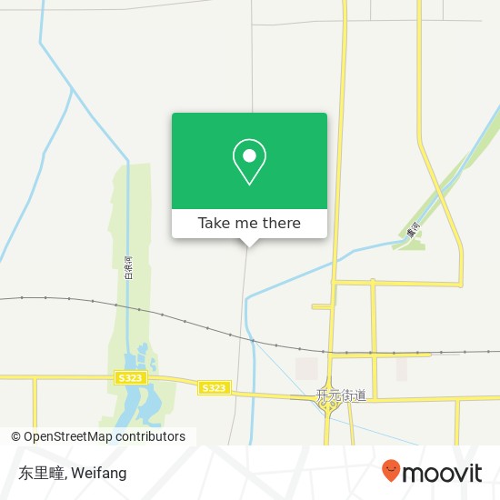 东里疃 map