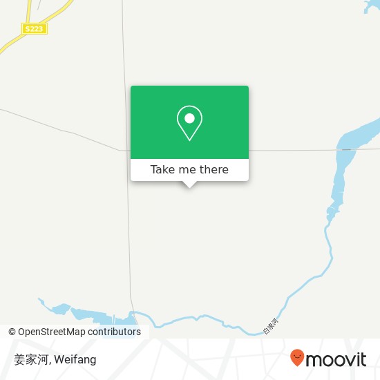 姜家河 map