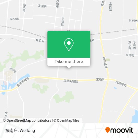 东南庄 map