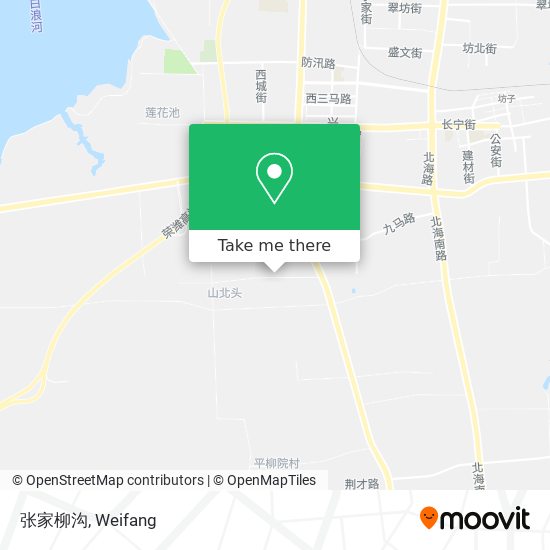 张家柳沟 map