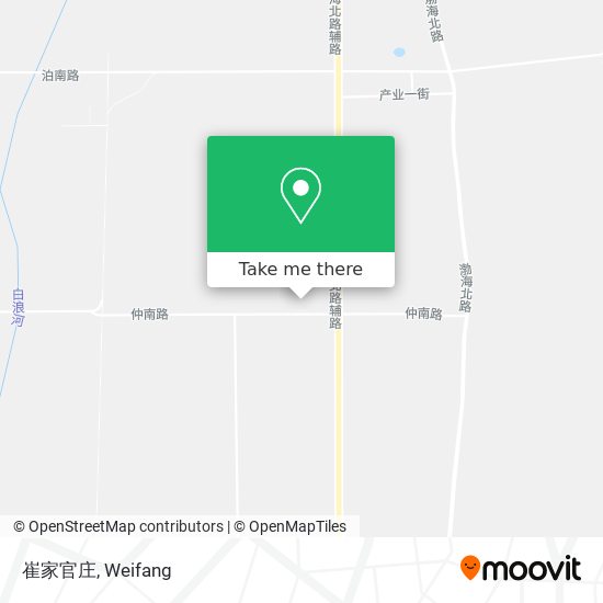 崔家官庄 map