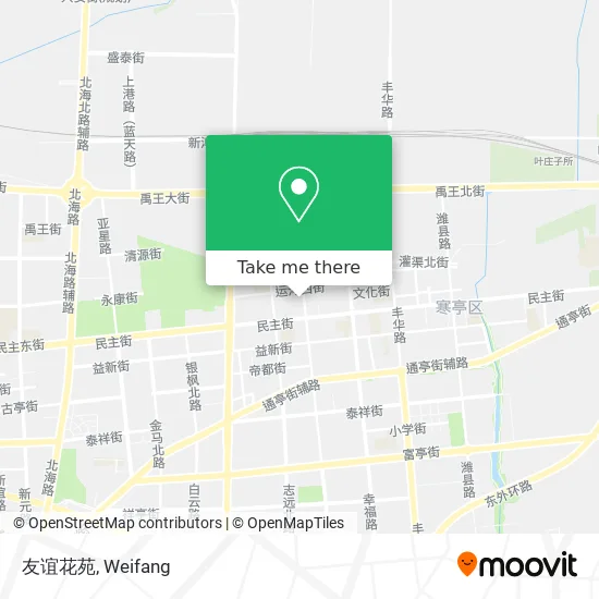 友谊花苑 map