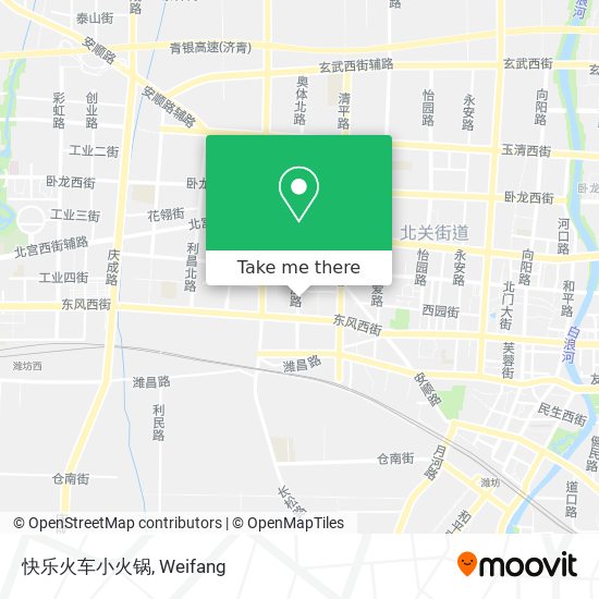 快乐火车小火锅 map
