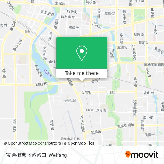 宝通街鸢飞路路口 map