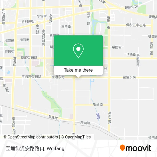 宝通街潍安路路口 map