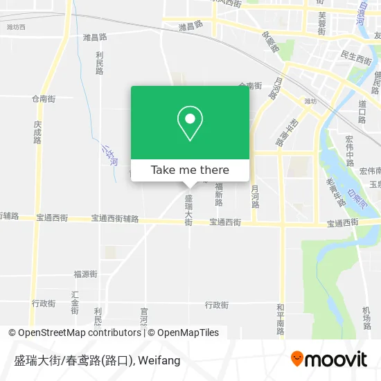 盛瑞大街/春鸢路(路口) map