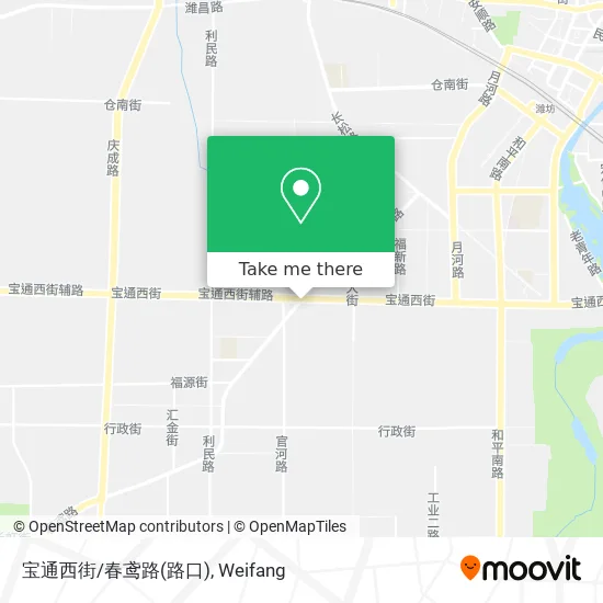 宝通西街/春鸢路(路口) map