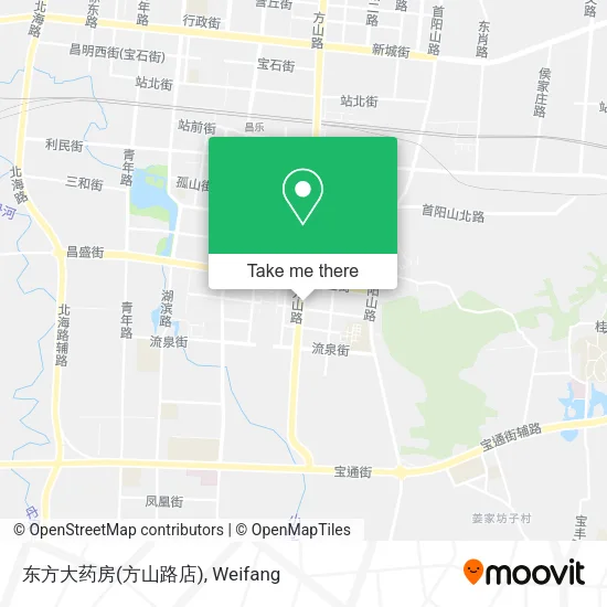 东方大药房(方山路店) map