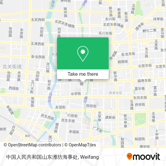 中国人民共和国山东潍坊海事处 map
