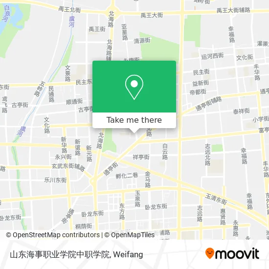 山东海事职业学院中职学院 map