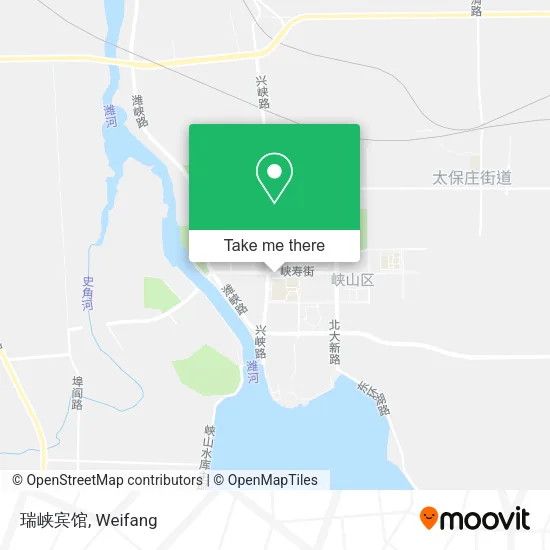 瑞峡宾馆 map