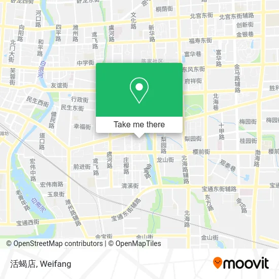 活蝎店 map