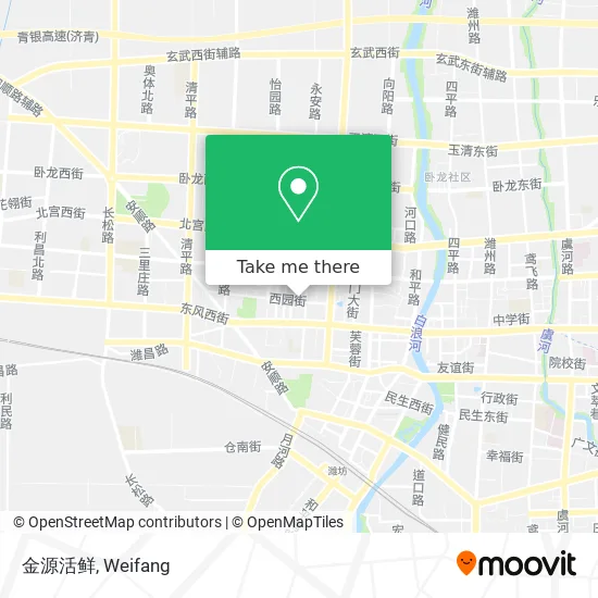 金源活鲜 map