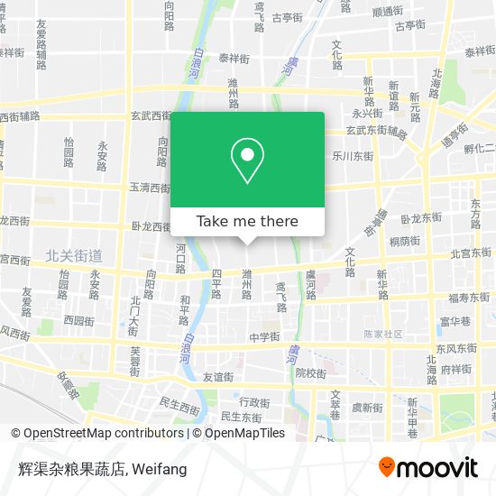 辉渠杂粮果蔬店 map