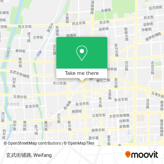玄武街辅路 map