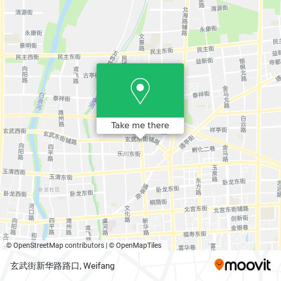 玄武街新华路路口 map