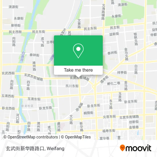 玄武街新华路路口 map