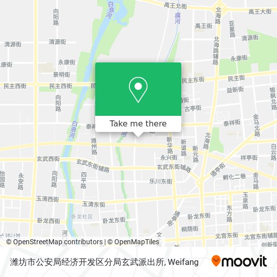潍坊市公安局经济开发区分局玄武派出所 map