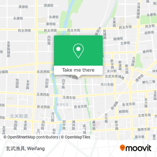 玄武渔具 map