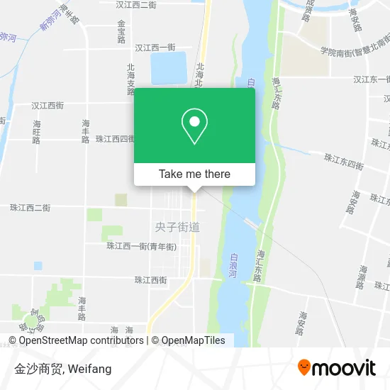 金沙商贸 map