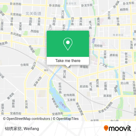锦绣家纺 map