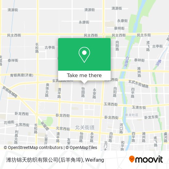 潍坊锦天纺织有限公司(后羊角埠) map