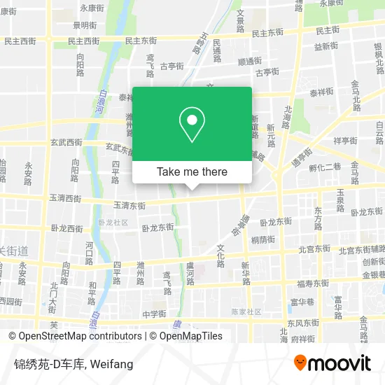 锦绣苑-D车库 map