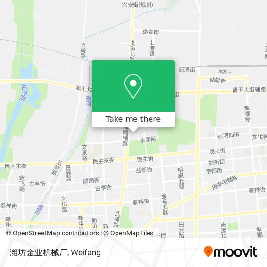 潍坊金业机械厂 map