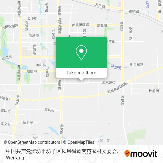 中国共产党潍坊市坊子区凤凰街道南范家村支委会 map