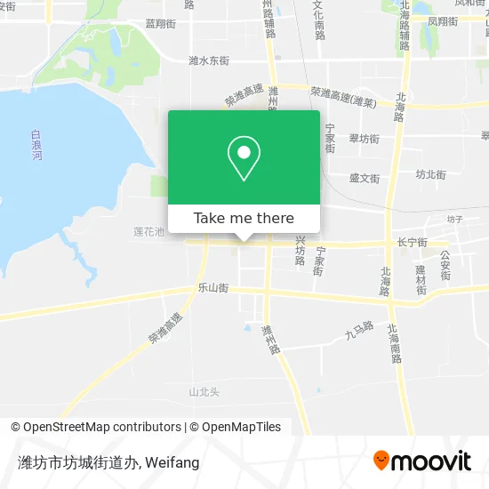 潍坊市坊城街道办 map