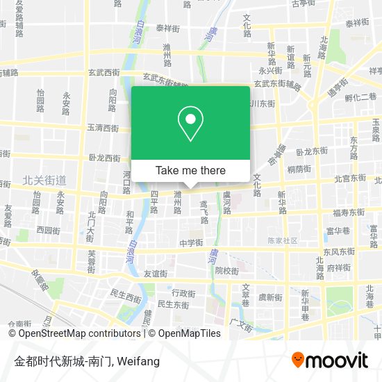 金都时代新城-南门 map