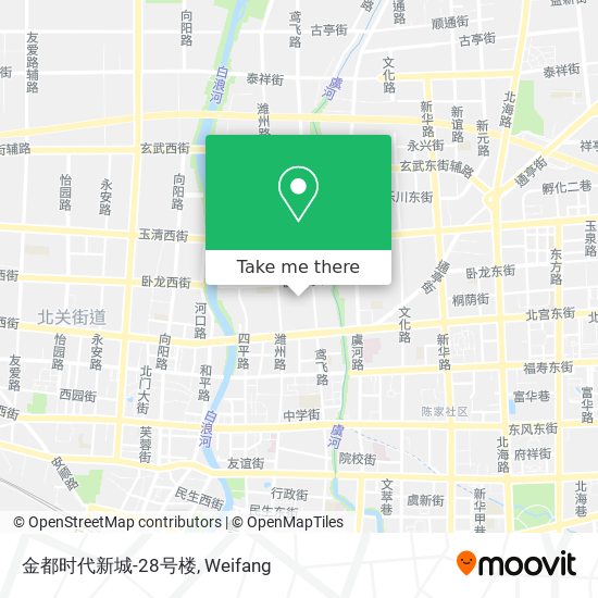 金都时代新城-28号楼 map