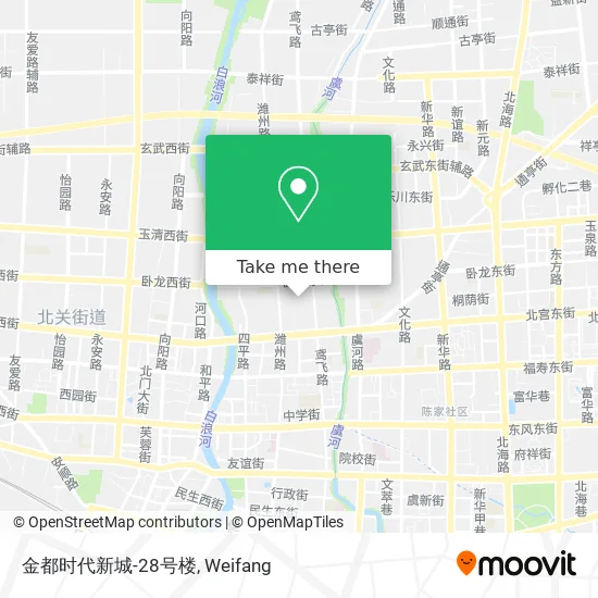 金都时代新城-28号楼 map