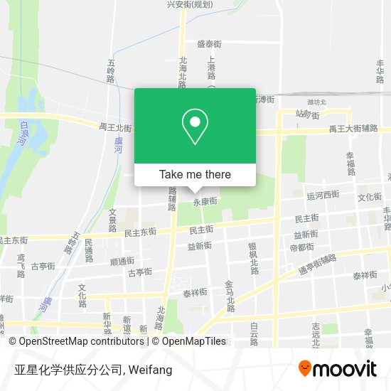 亚星化学供应分公司 map