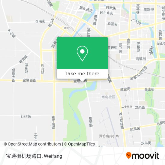 宝通街机场路口 map