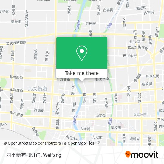 四平新苑-北1门 map