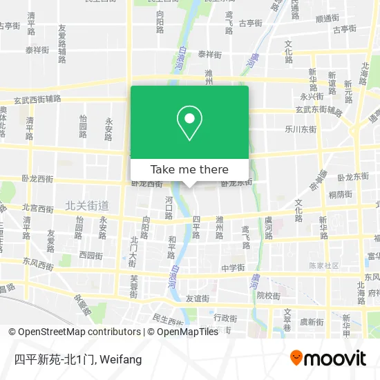 四平新苑-北1门 map