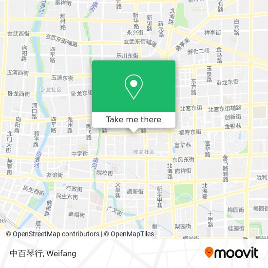 中百琴行 map