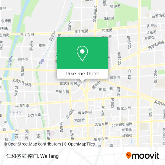 仁和盛庭-南门 map