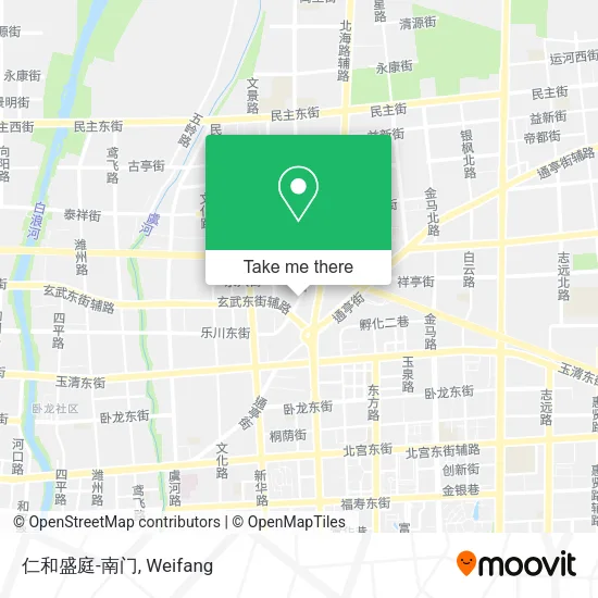 仁和盛庭-南门 map