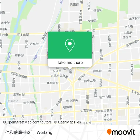 仁和盛庭-南2门 map