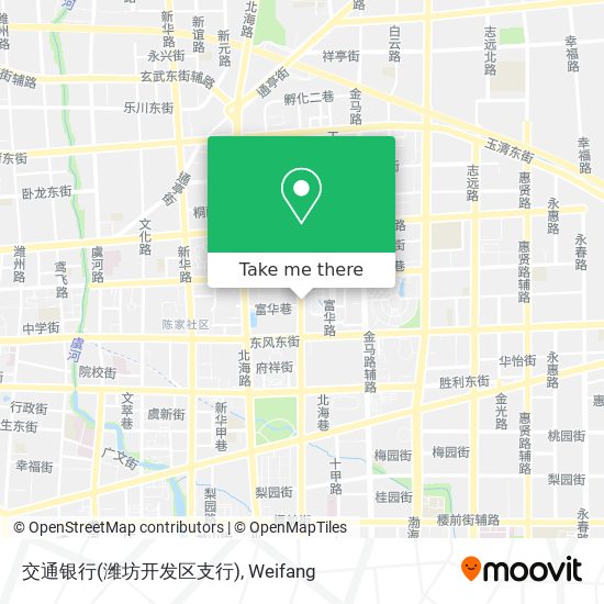 交通银行(潍坊开发区支行) map