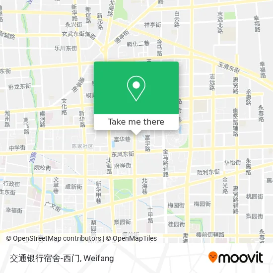 交通银行宿舍-西门 map