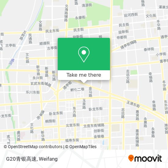 G20青银高速 map