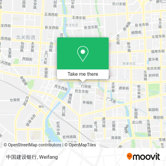 中国建设银行 map