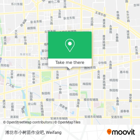 潍坊市小树苗作业吧 map