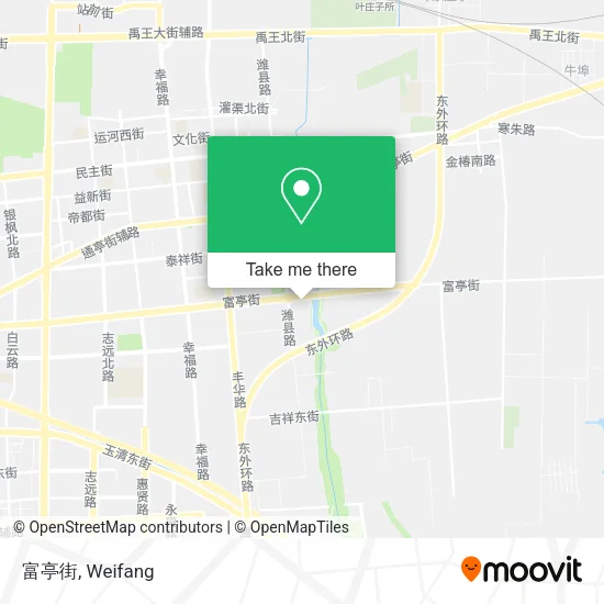 富亭街 map