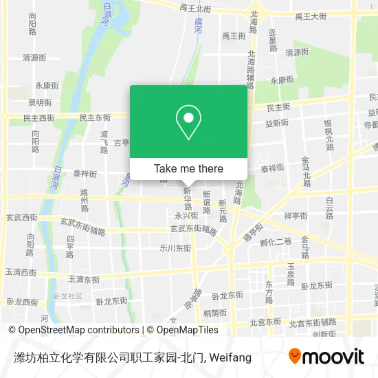 潍坊柏立化学有限公司职工家园-北门 map